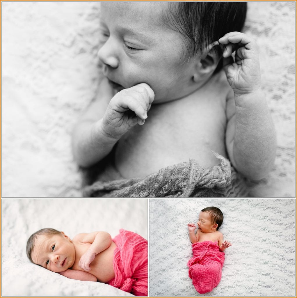 Girl Newborn Baby Photography by Walker Studios LLC in Connecticut